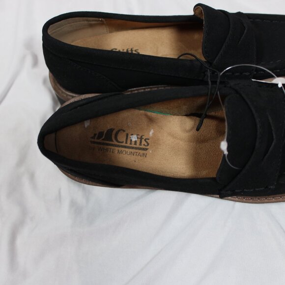 Cliffs by White Mountain Grafton Black Loafers Size 5.5 NWOB - Picture 5 of 12